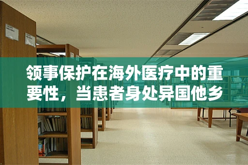 领事保护在海外医疗中的重要性，当患者身处异国他乡