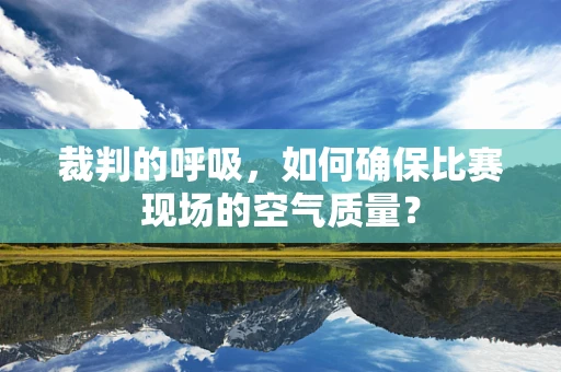 裁判的呼吸，如何确保比赛现场的空气质量？