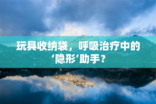 玩具收纳袋，呼吸治疗中的‘隐形’助手？