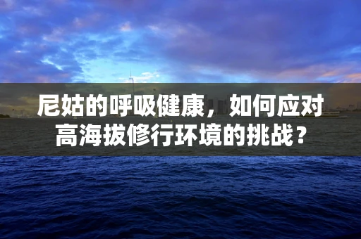 尼姑的呼吸健康，如何应对高海拔修行环境的挑战？