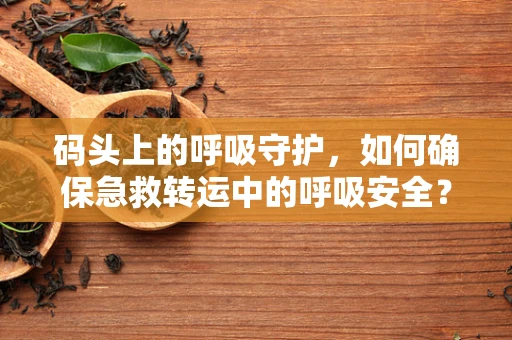 码头上的呼吸守护，如何确保急救转运中的呼吸安全？