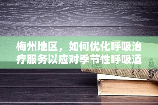 梅州地区，如何优化呼吸治疗服务以应对季节性呼吸道疾病？