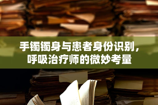 手镯镯身与患者身份识别，呼吸治疗师的微妙考量