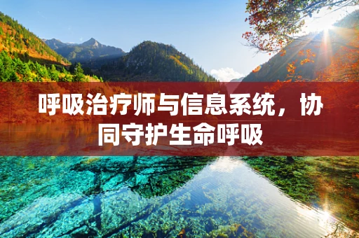 呼吸治疗师与信息系统，协同守护生命呼吸